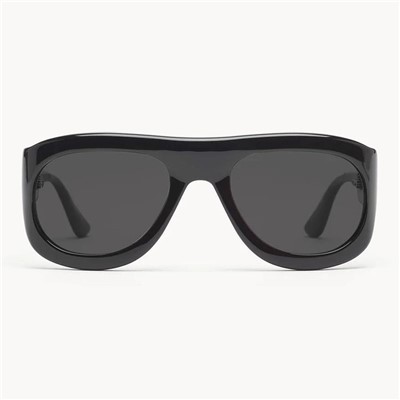 Óculos de sol redondos de acetato masculino