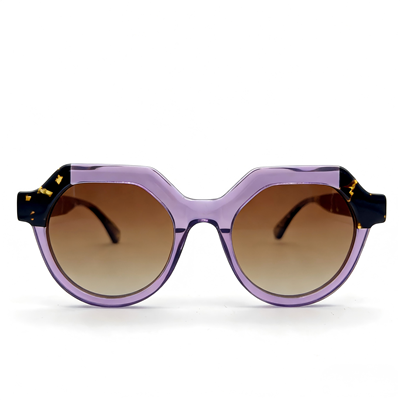 Óculos redondos de acetato vintage